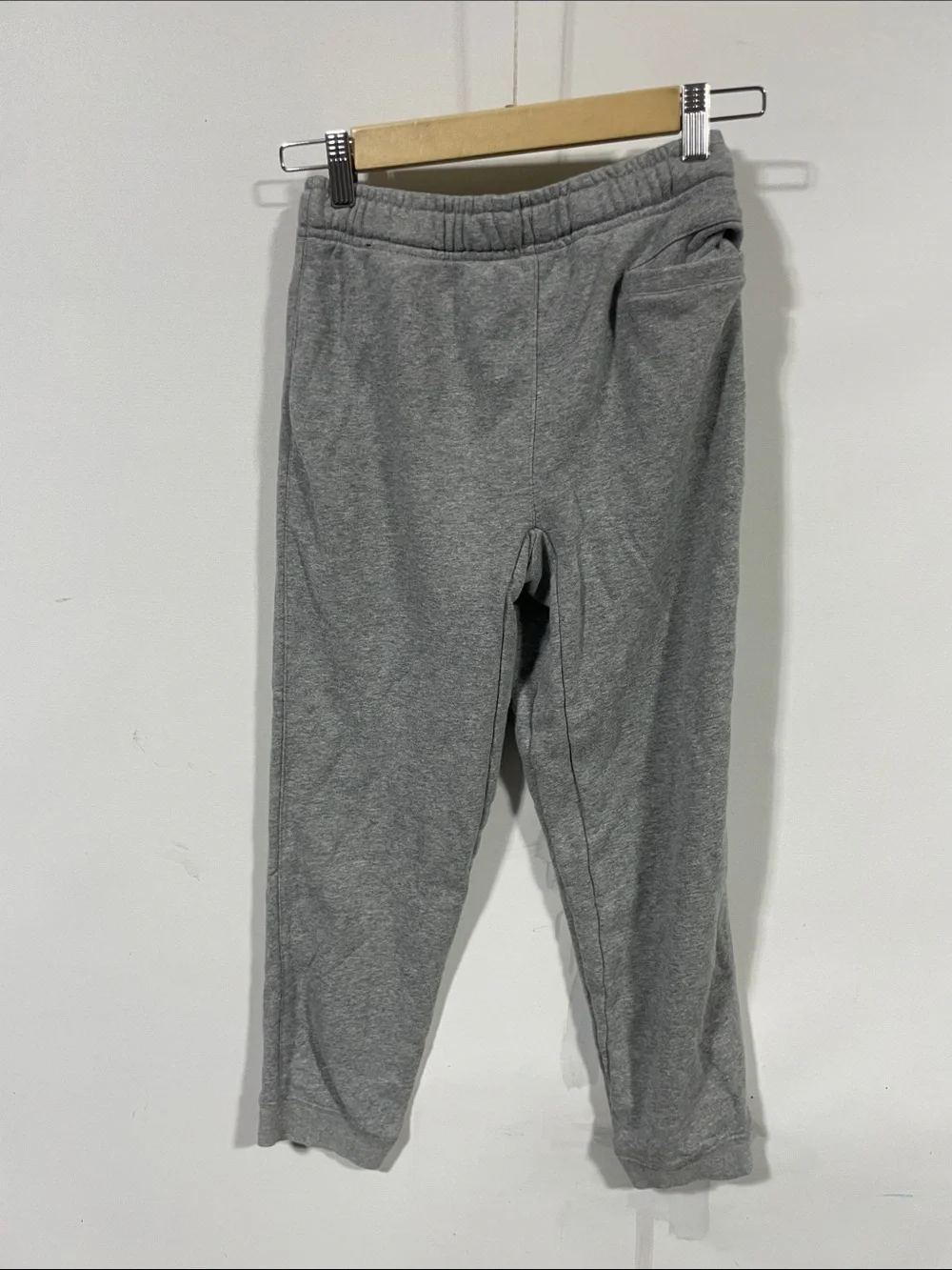 Nike Kids Gray Fleece Jogger Sweatpants